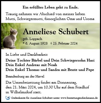 Anneliese Schubert