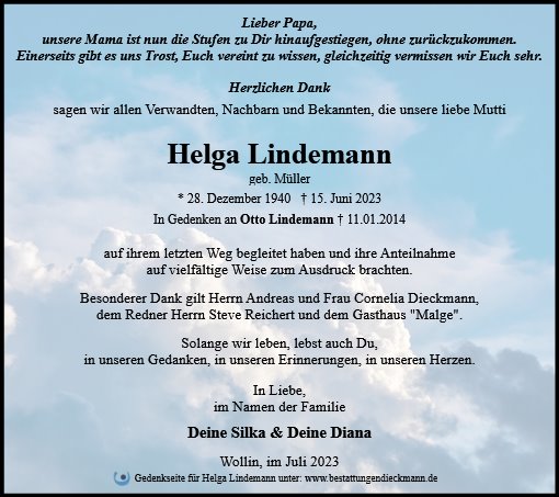 Helga Lindemann
