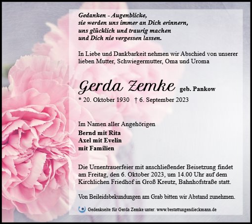 Gerda Zemke