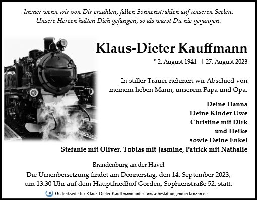 Klaus-Dieter Kauffmann