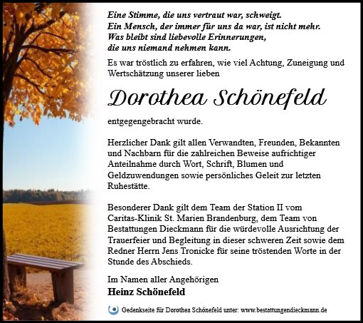 Dorothea Schönefeld