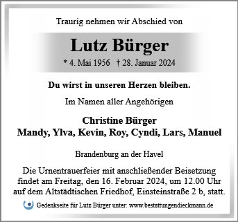 Lutz Bürger
