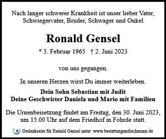 Ronald Gensel