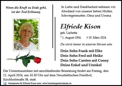 Elfriede Kison