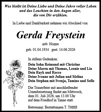 Gerda Freystein