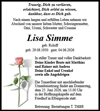 Lisa Simme