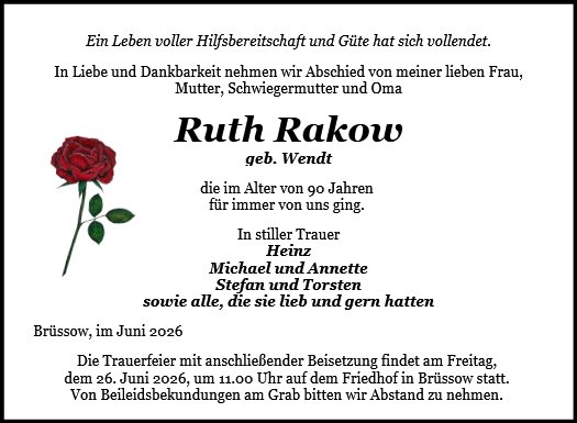 Rut Rakow