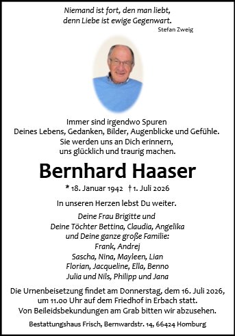 Bernhard Haaser