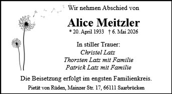 Alice Meitzler