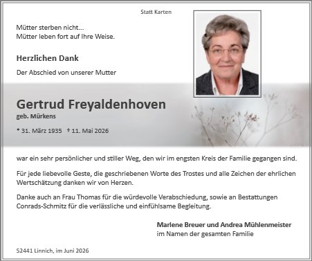 Gertrud Freyaldenhoven