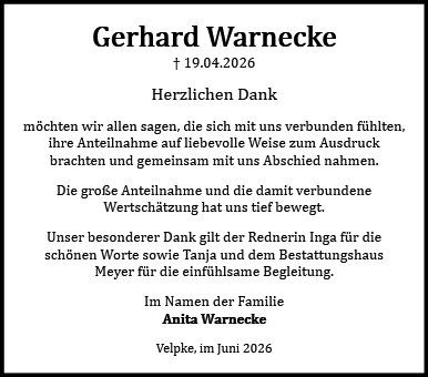 Gerhard Warnecke