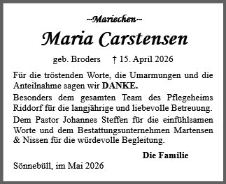 Maria Carstensen