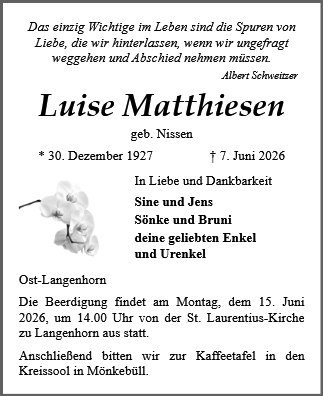 Luise Matthiesen