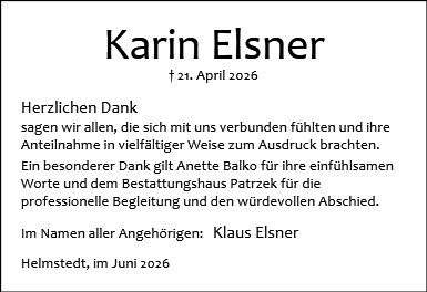 Karin Elsner