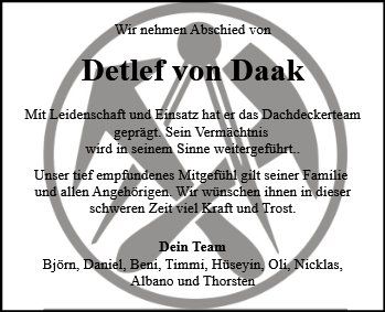 Detlef von Daak