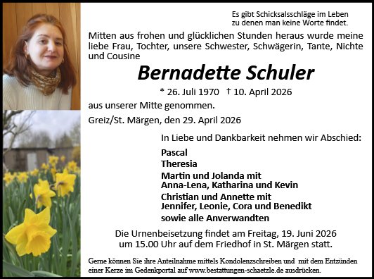 Bernadette Schuler