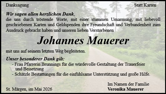 Johannes Mauerer