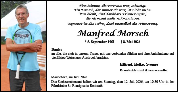 Manfred Morsch