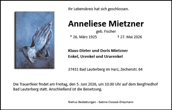 Anneliese Mietzner