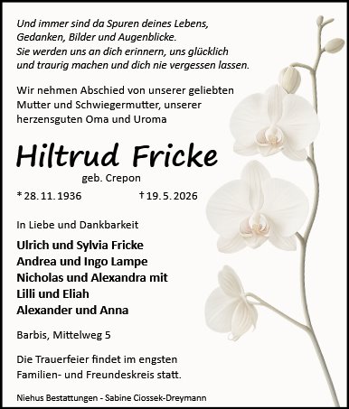 Hiltrud Fricke