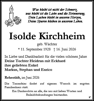 Isolde Kirchheim