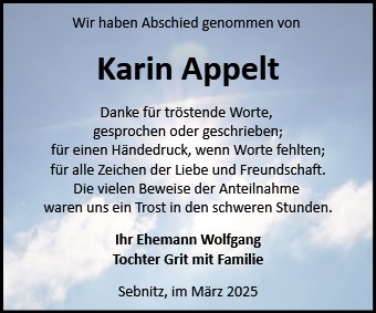 Karin Appelt