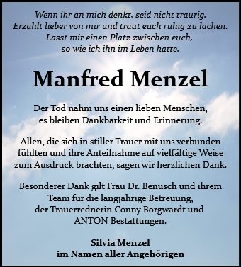 Manfred Menzel