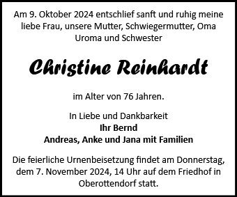 Christine Reinhardt