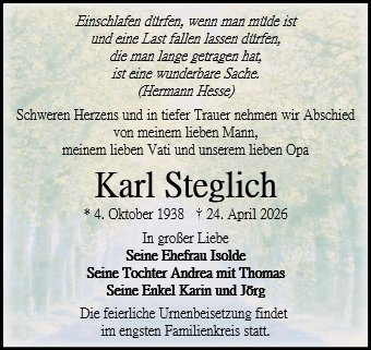 Karl Steglich
