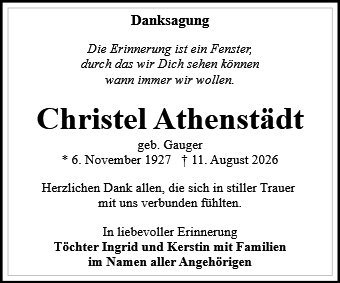 Christel Athenstädt
