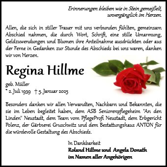 Regina Hillme