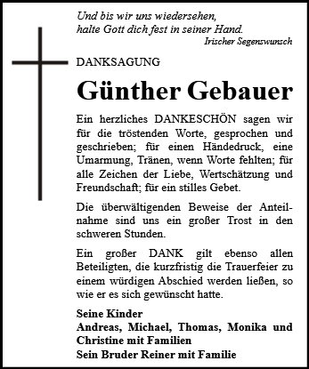 Günther Gebauer