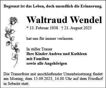 Waltraud Wendel