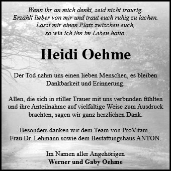 Heidi Oehme