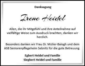 Irene Heidel