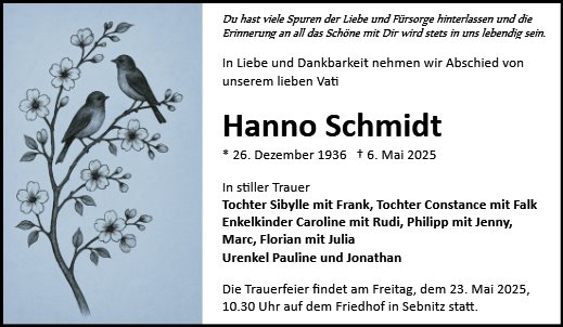 Hanno Schmidt