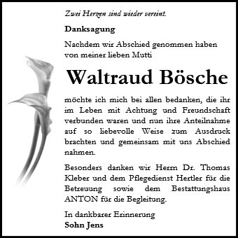 Waltraud Bösche