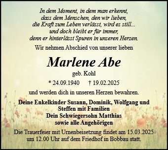 Marlene Abe