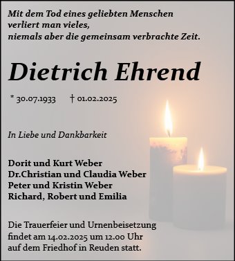 Dietrich Ehrend