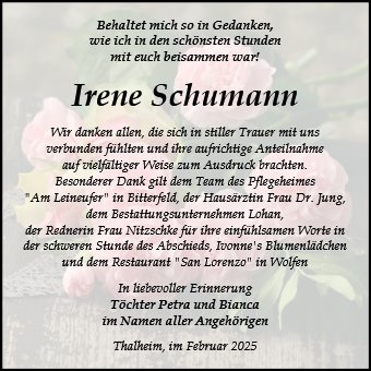 Irene Schumann