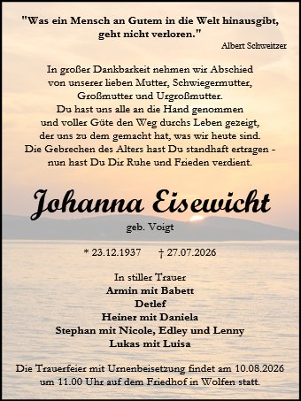 Johanna Eisewicht