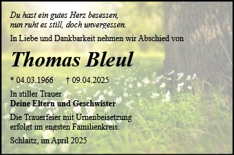 Thomas Bleul