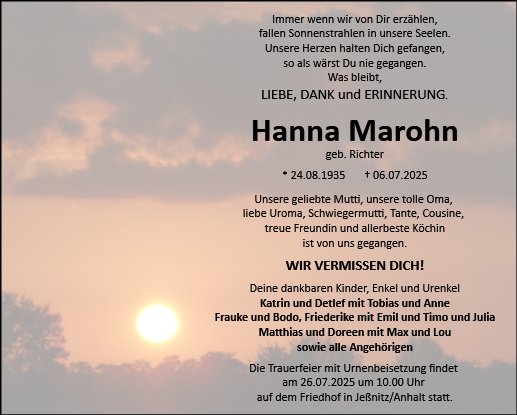 Hanna Marohn