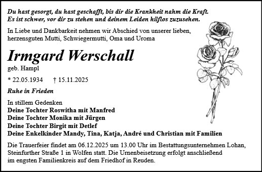 Irmgard Werschall