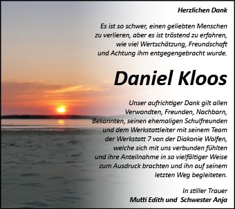 Daniel Kloos