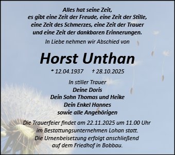 Horst Unthan