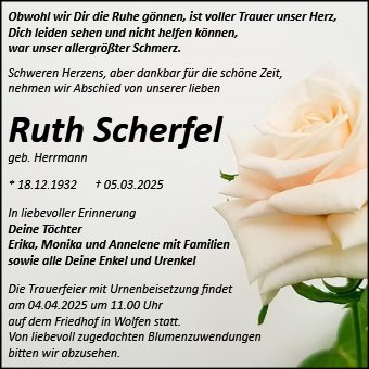 Ruth Scherfel