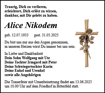 Alice Nikodem