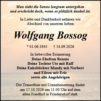 Wolfgang Bossog