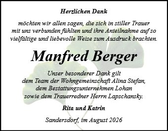 Manfred Berger